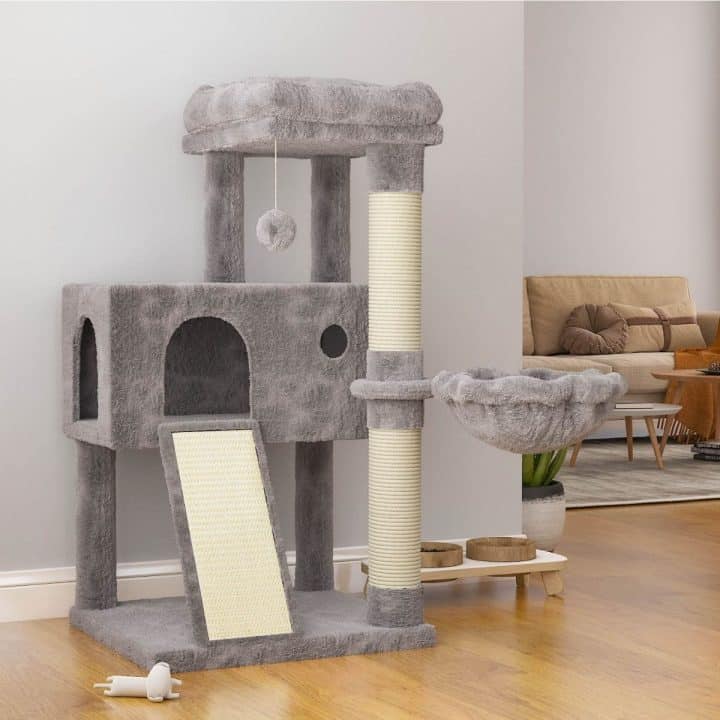 13 Best Cat Trees For Maine Coons in 2022 (Cat Tested!)