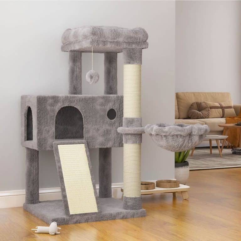 13 Best Cat Trees For Maine Coons in 2022 (Cat Tested!)
