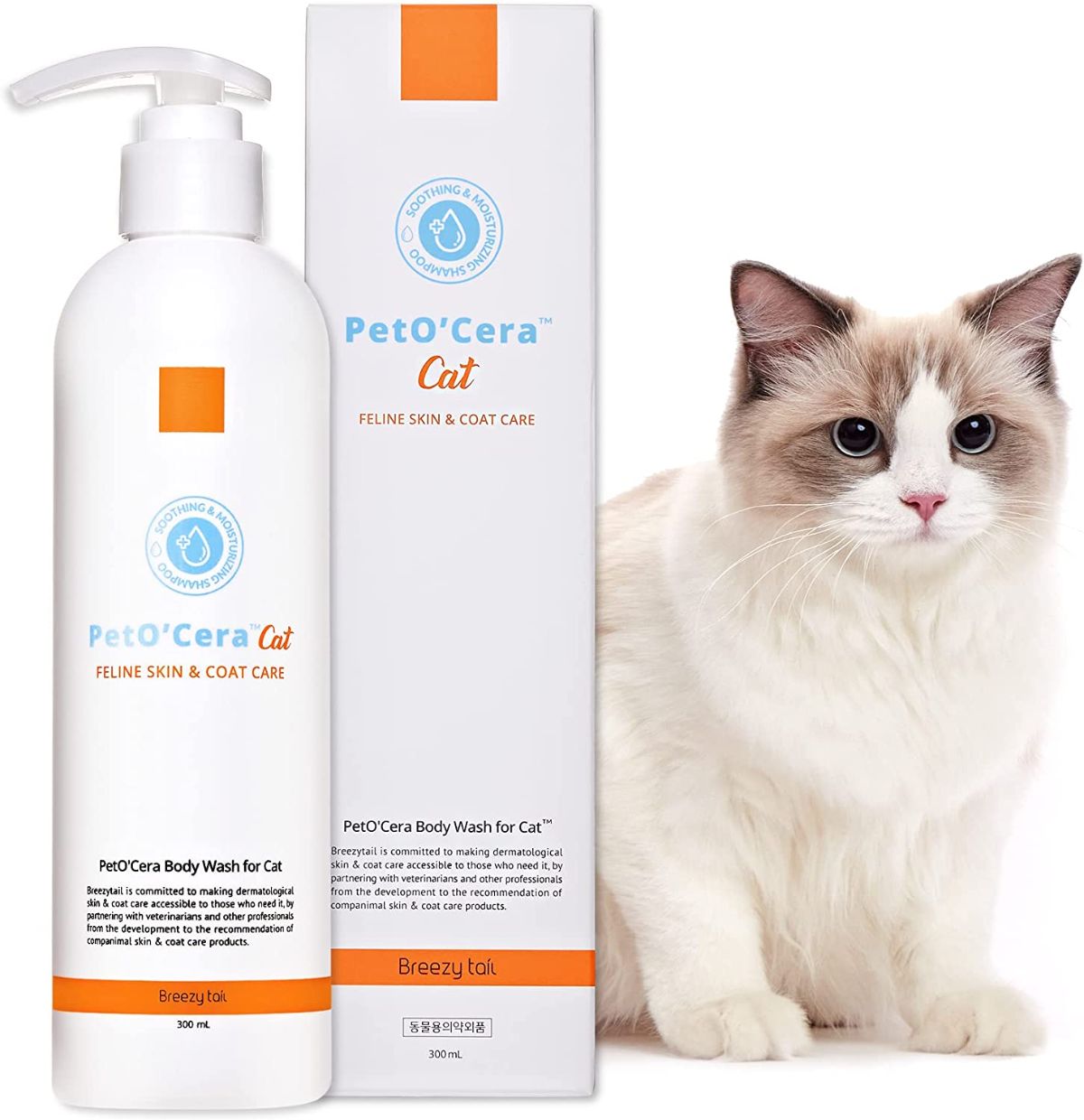 Breezytail PetO’Cera Cat Shampoo