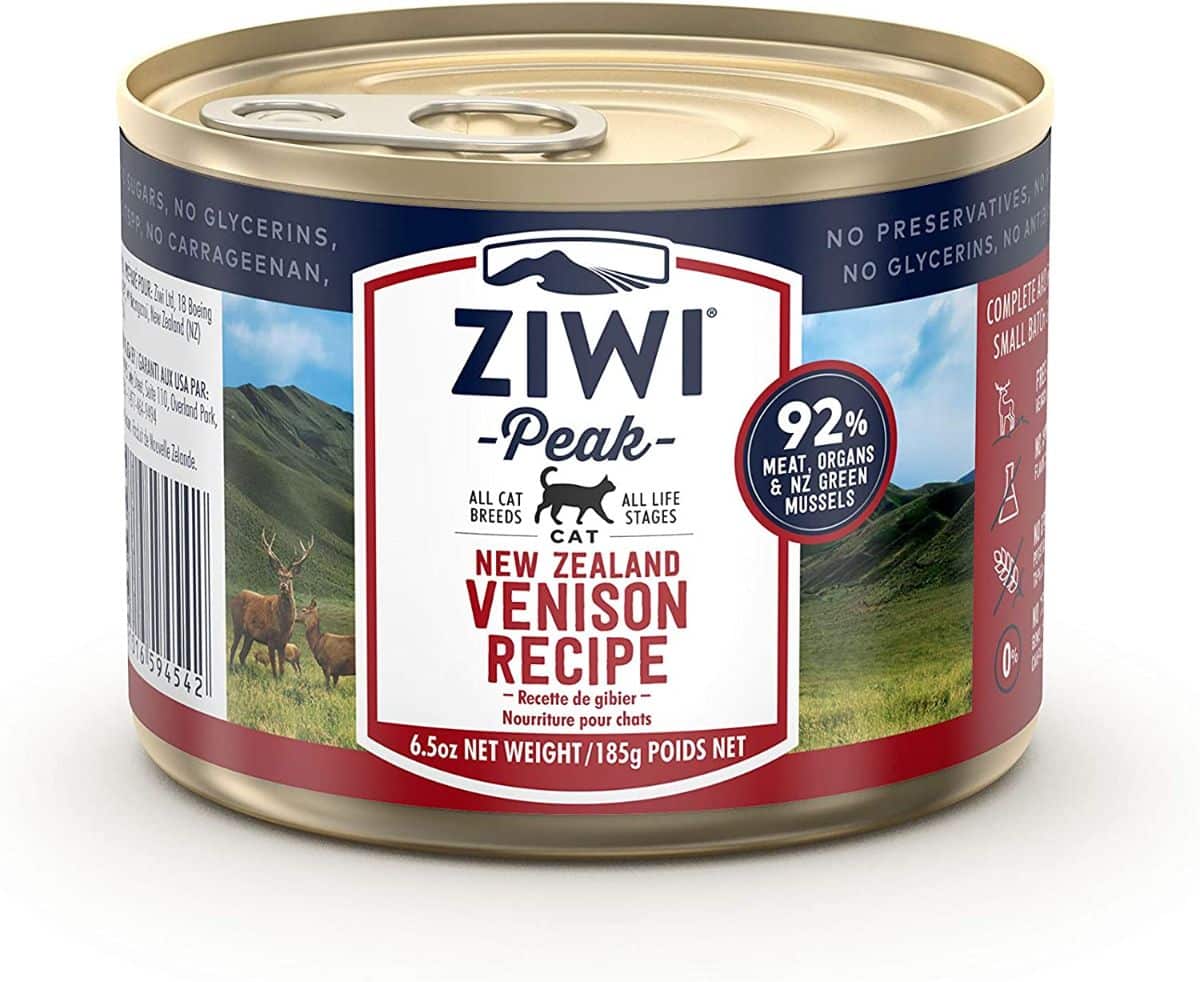 Alternatives: ZIWI Peak Venison Grain-Free Canned Cat Food