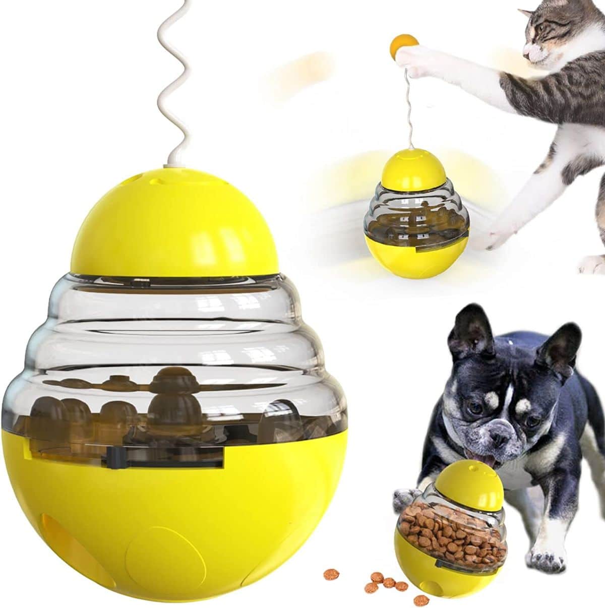 Cat Toys, Kelutd Interactive Cat Feeder, Pet Exercise Toys, Cat