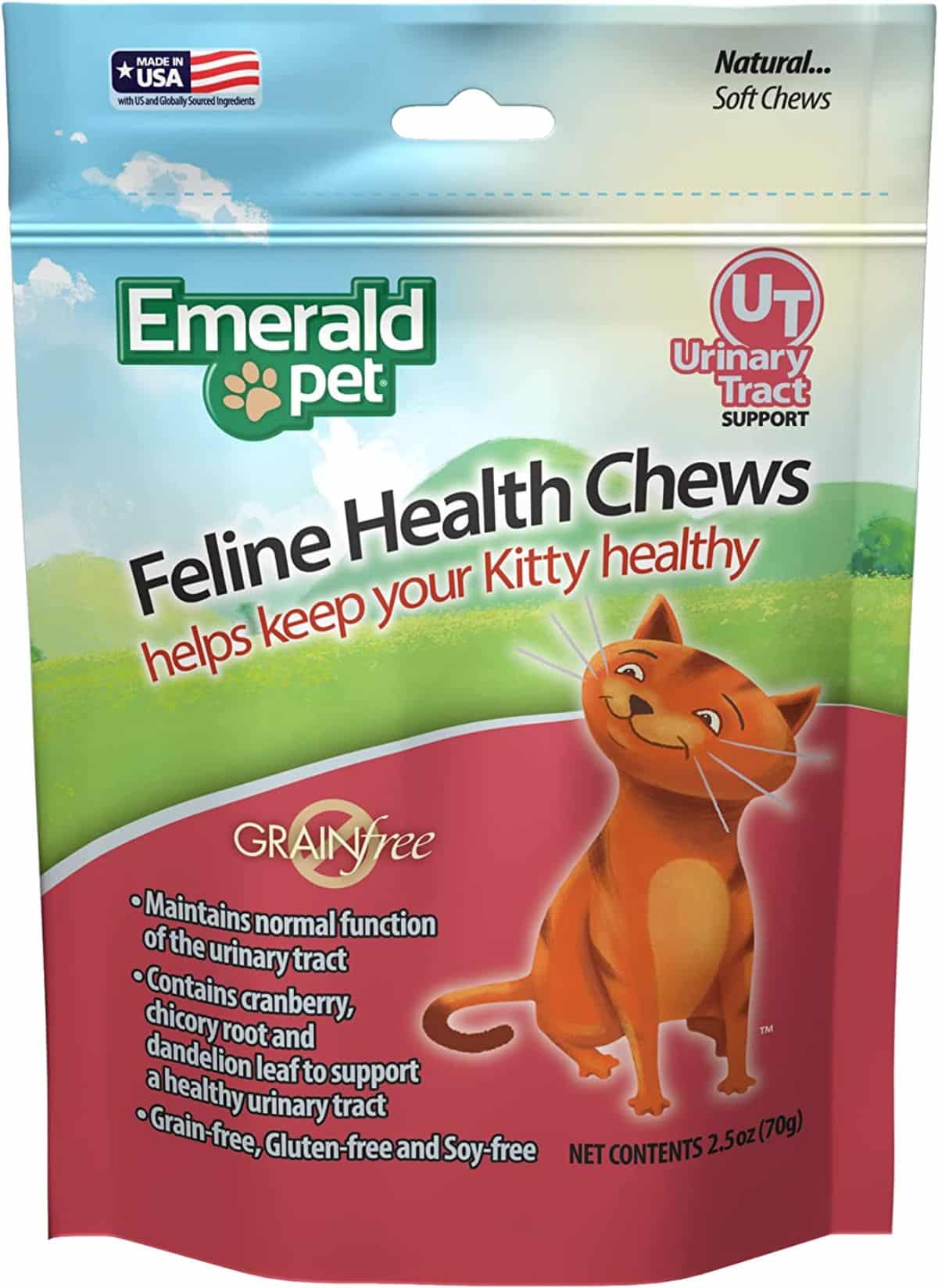 Emerald Pet Feline Health Chews UT Support