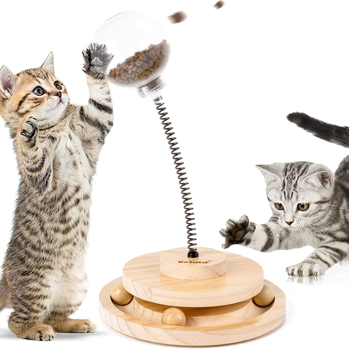 Kelutd Interactive Cat Feeder Toy