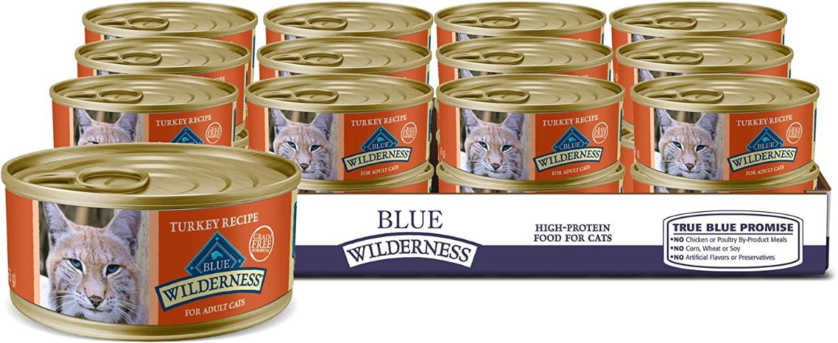 Blue Buffalo Wilderness High Protein Grain-Free Natural Adult Pate Wet Food