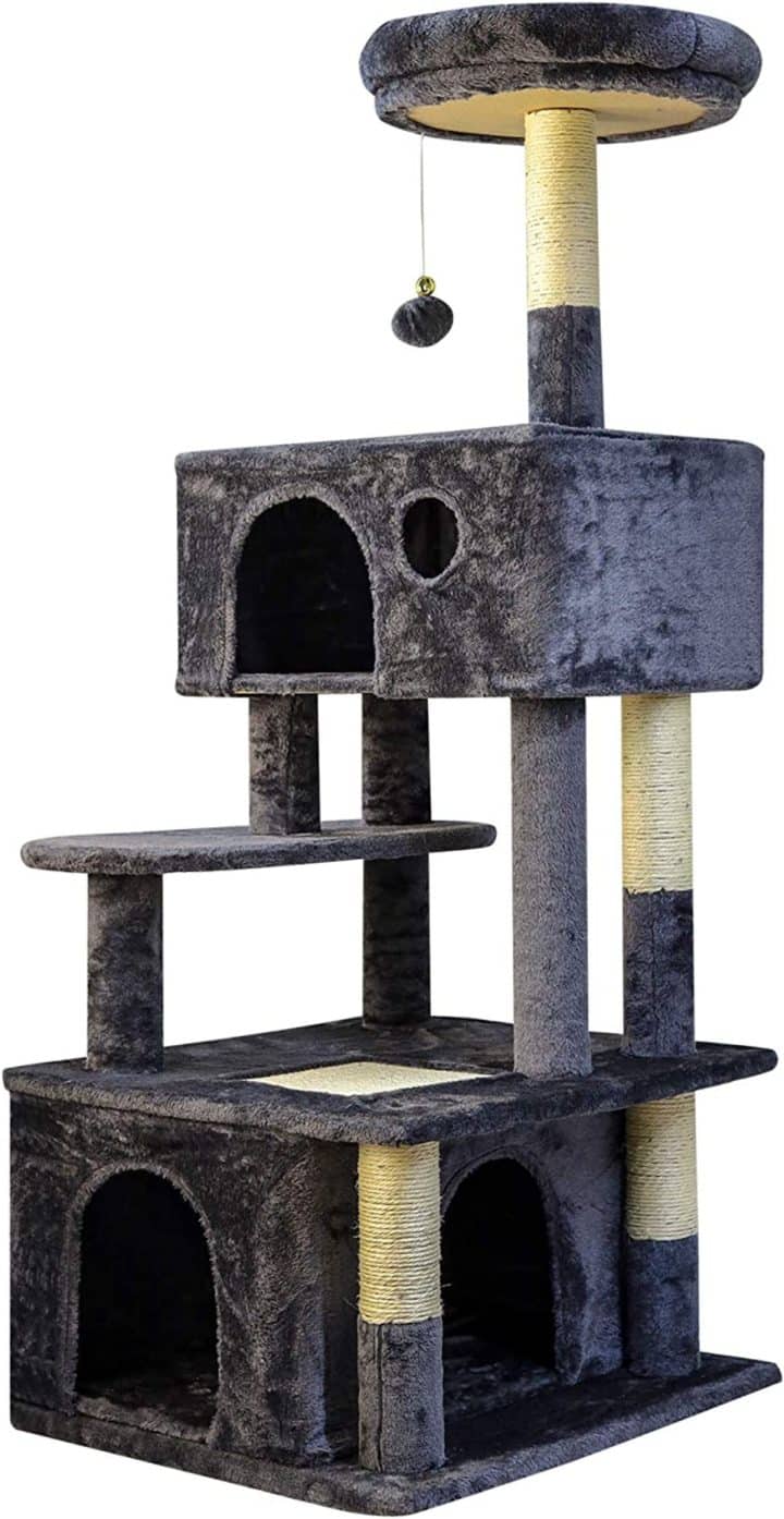 13 Best Cat Trees For Maine Coons in 2022 (Cat Tested!)