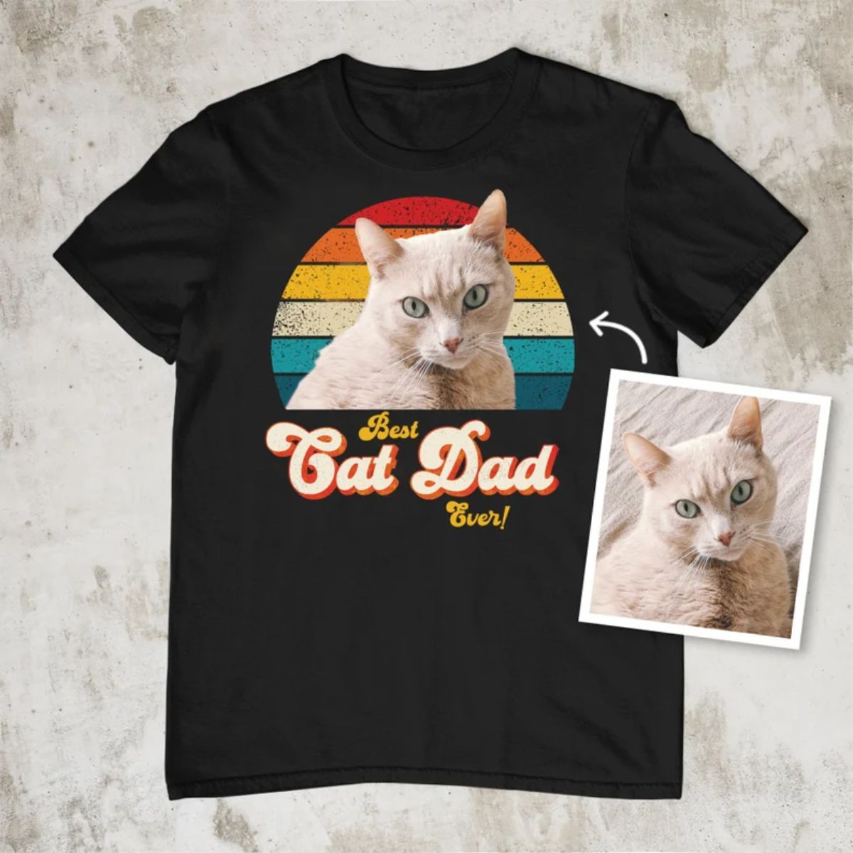HiDoggiShop Best Cat Dad T-Shirt