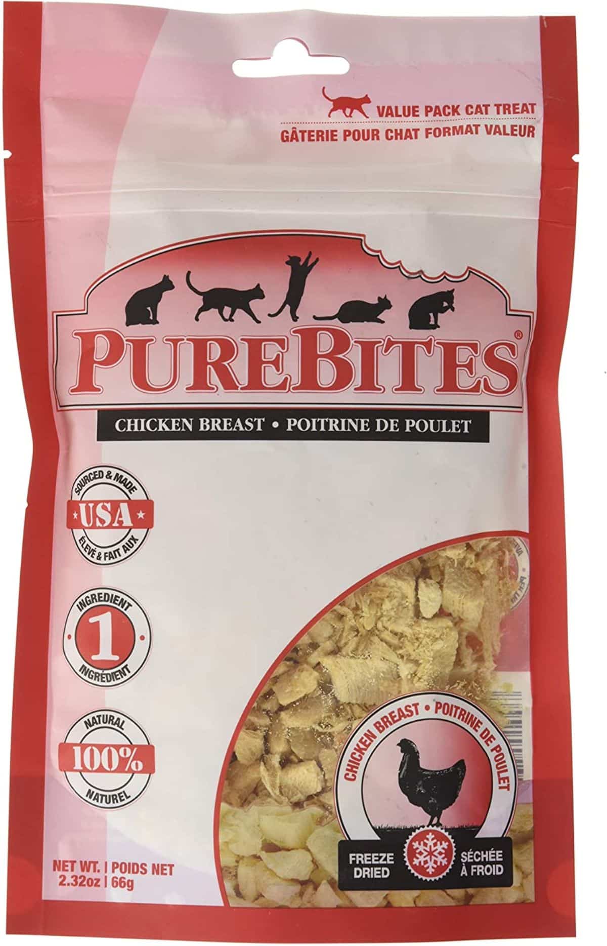 PureBites Chicken Breast Freeze Dried Cat Treats