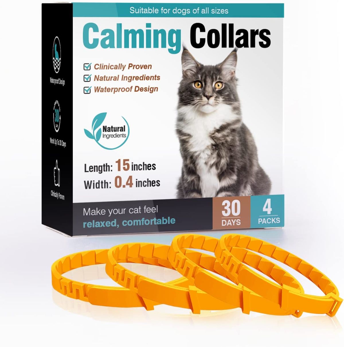 BNULKH Calming Collar for Cats