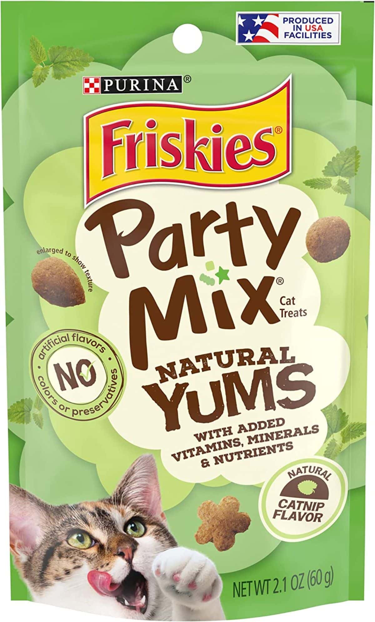 Purina Friskies Party Mix Catnip Flavor