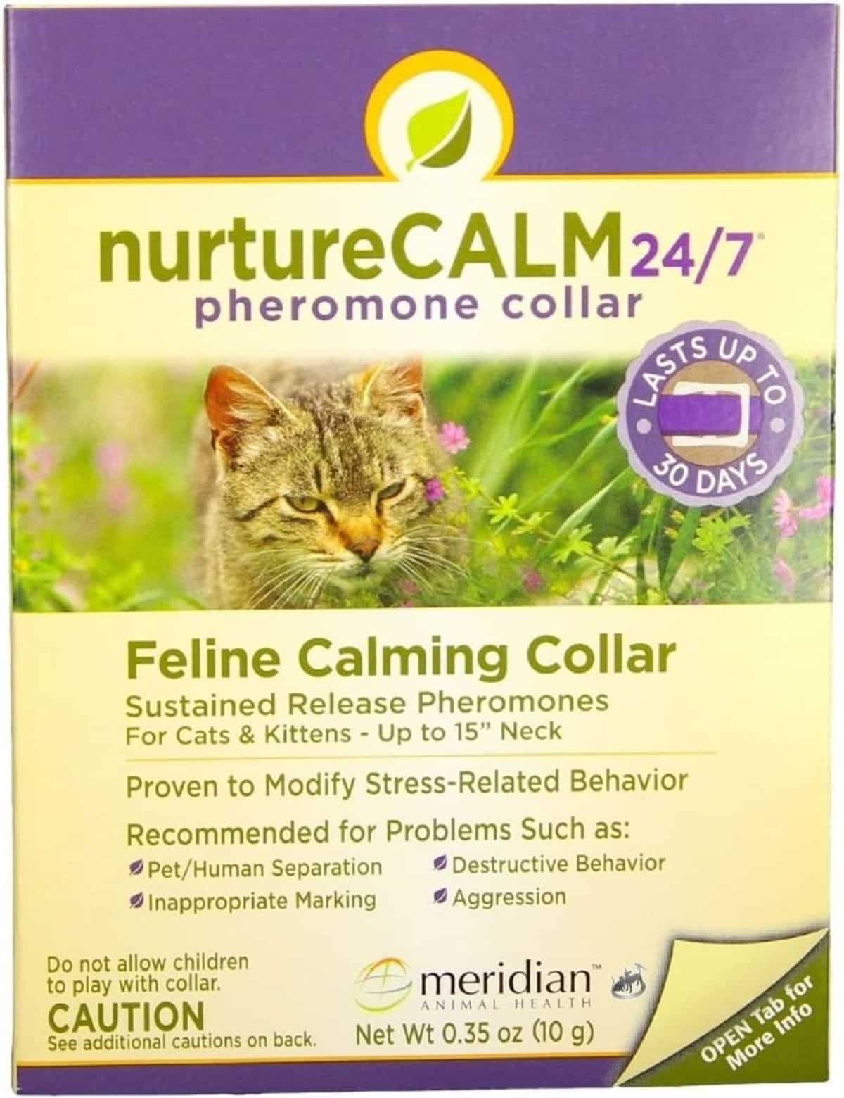 NurtureCALM 24/7 Feline Calming Collar