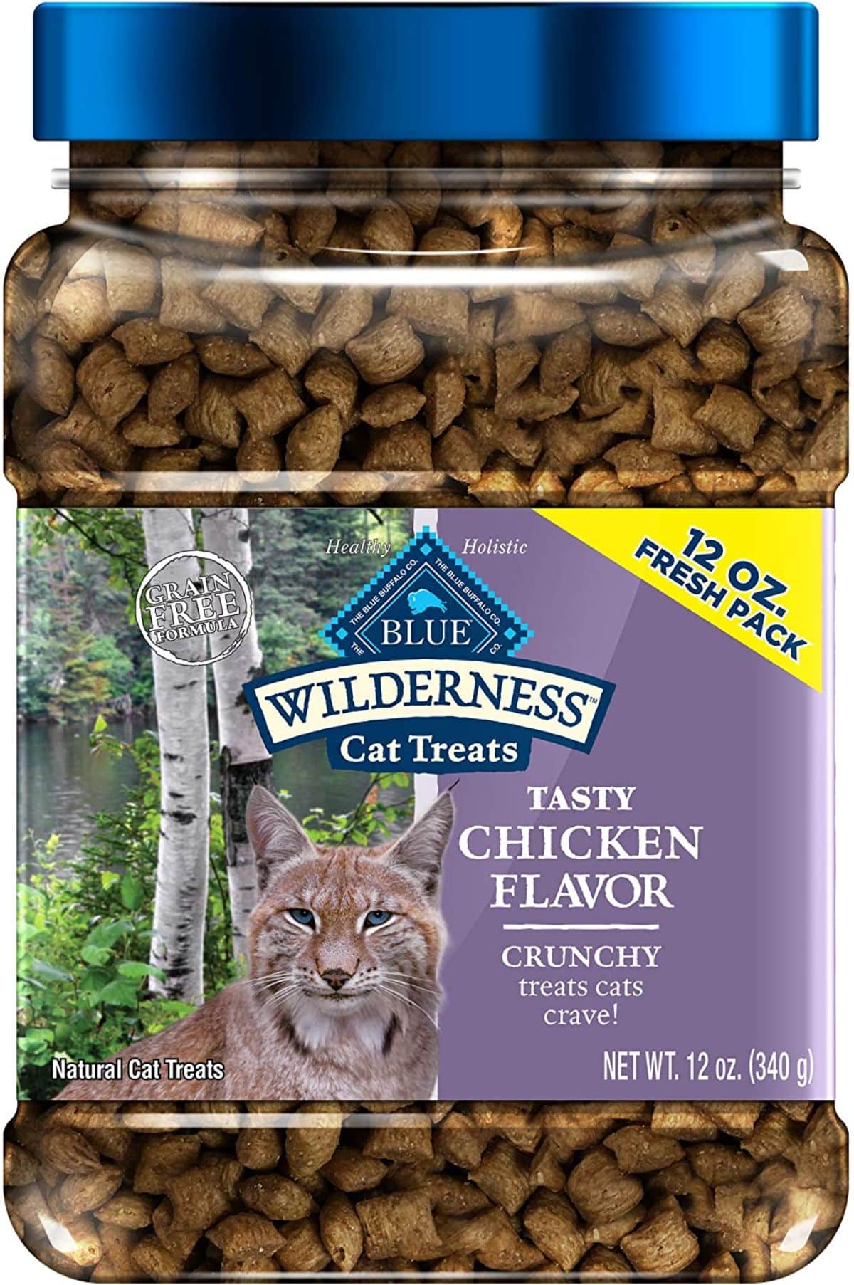 Blue Buffalo Wilderness Grain Free Crunchy Cat Treats