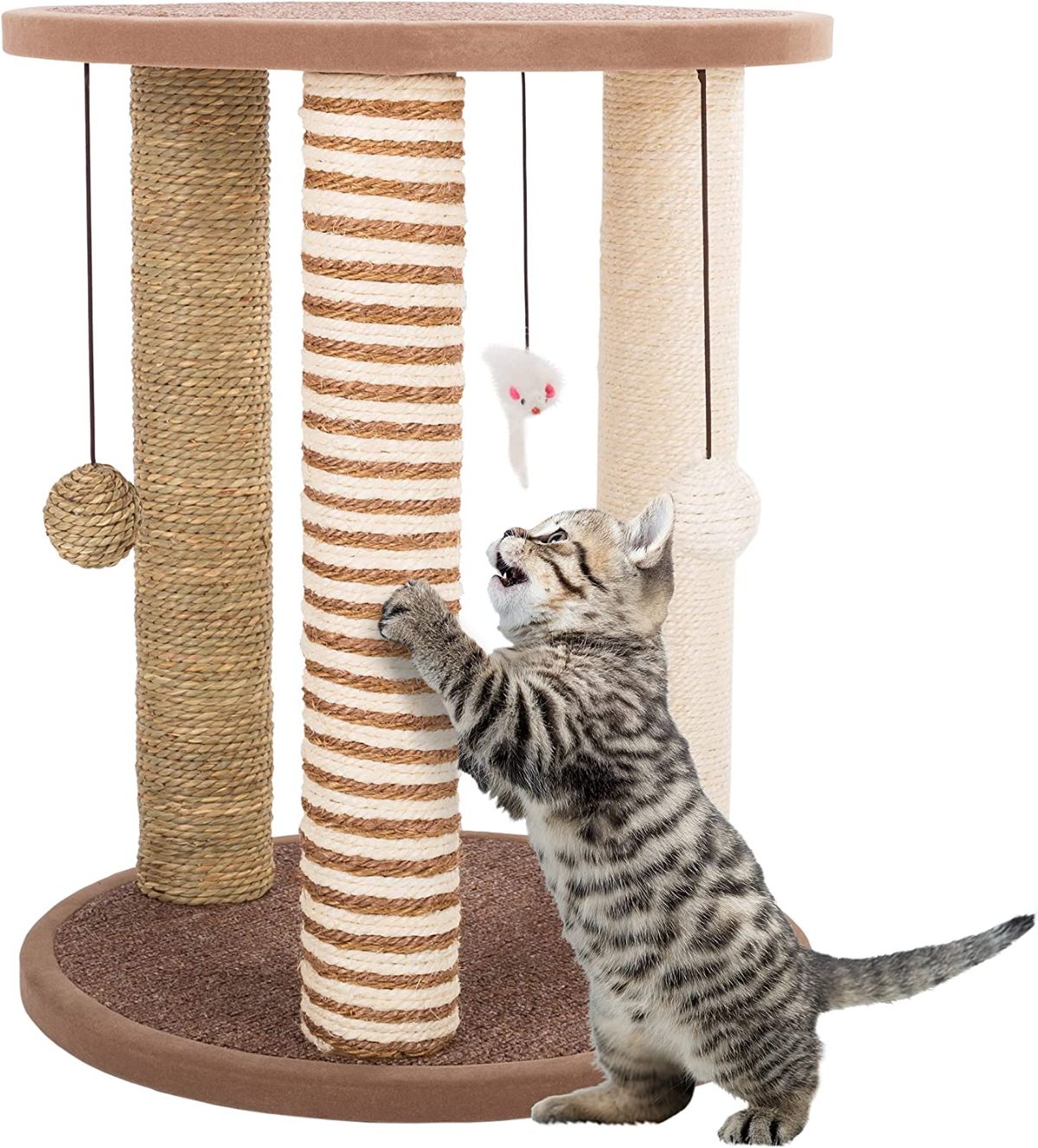 PETMAKER 3-in-1 Cat Scratching Post