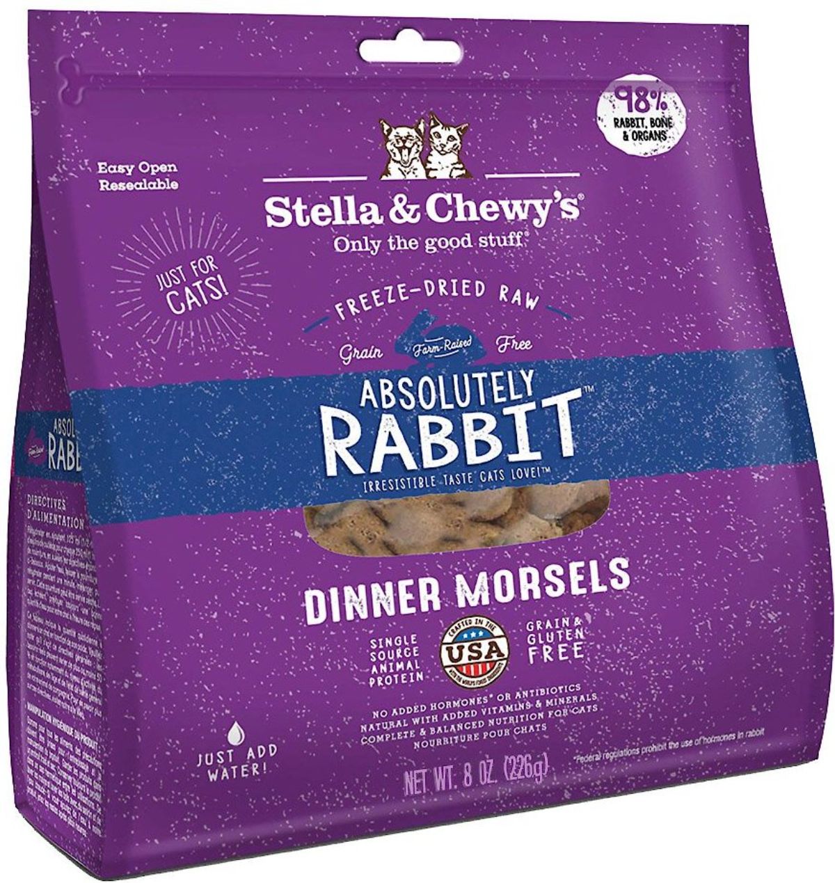 Stella & Chewy’s Absolutely Rabbit Dinner Morsels