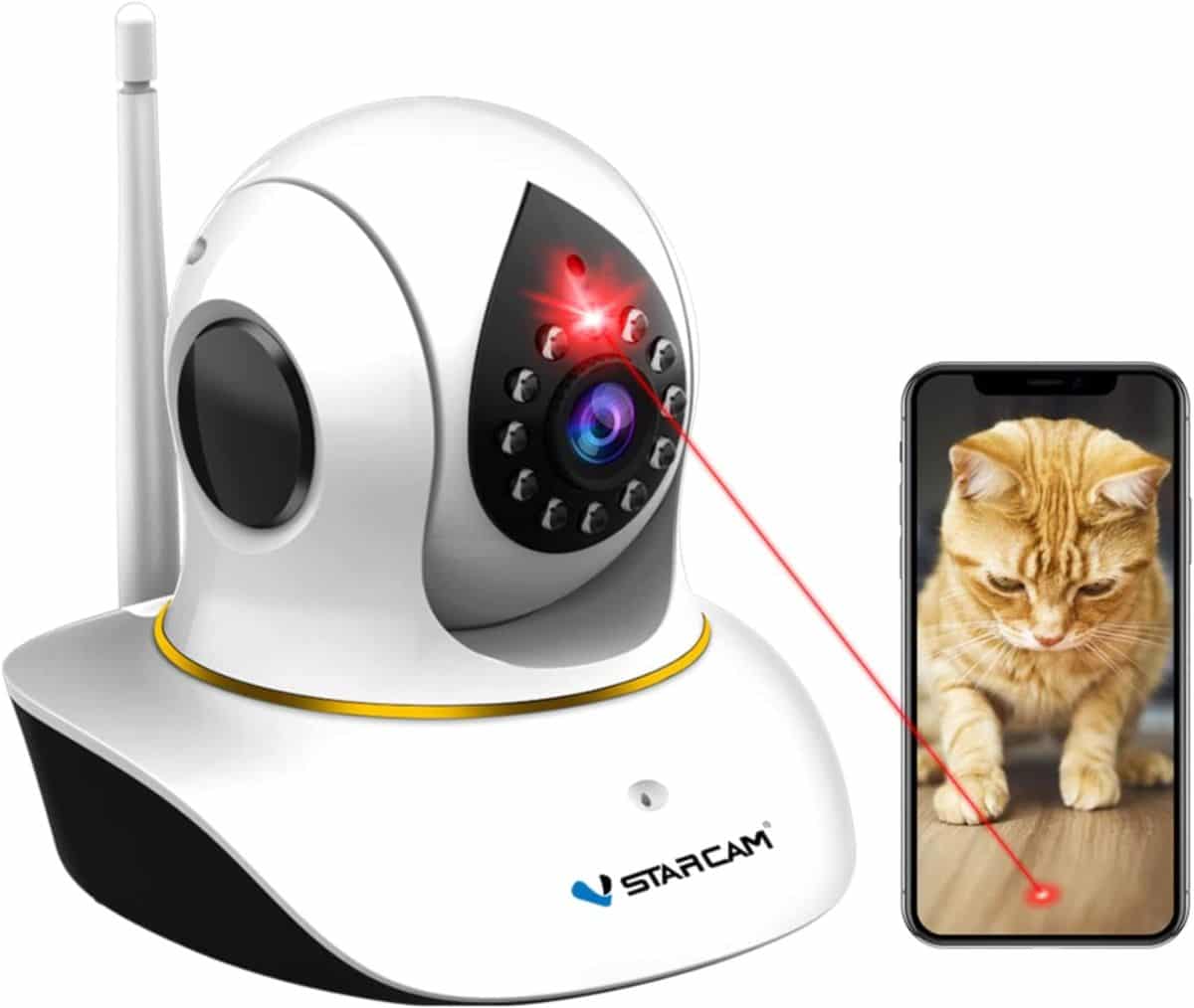 VStarcam Cat Camera with Laser