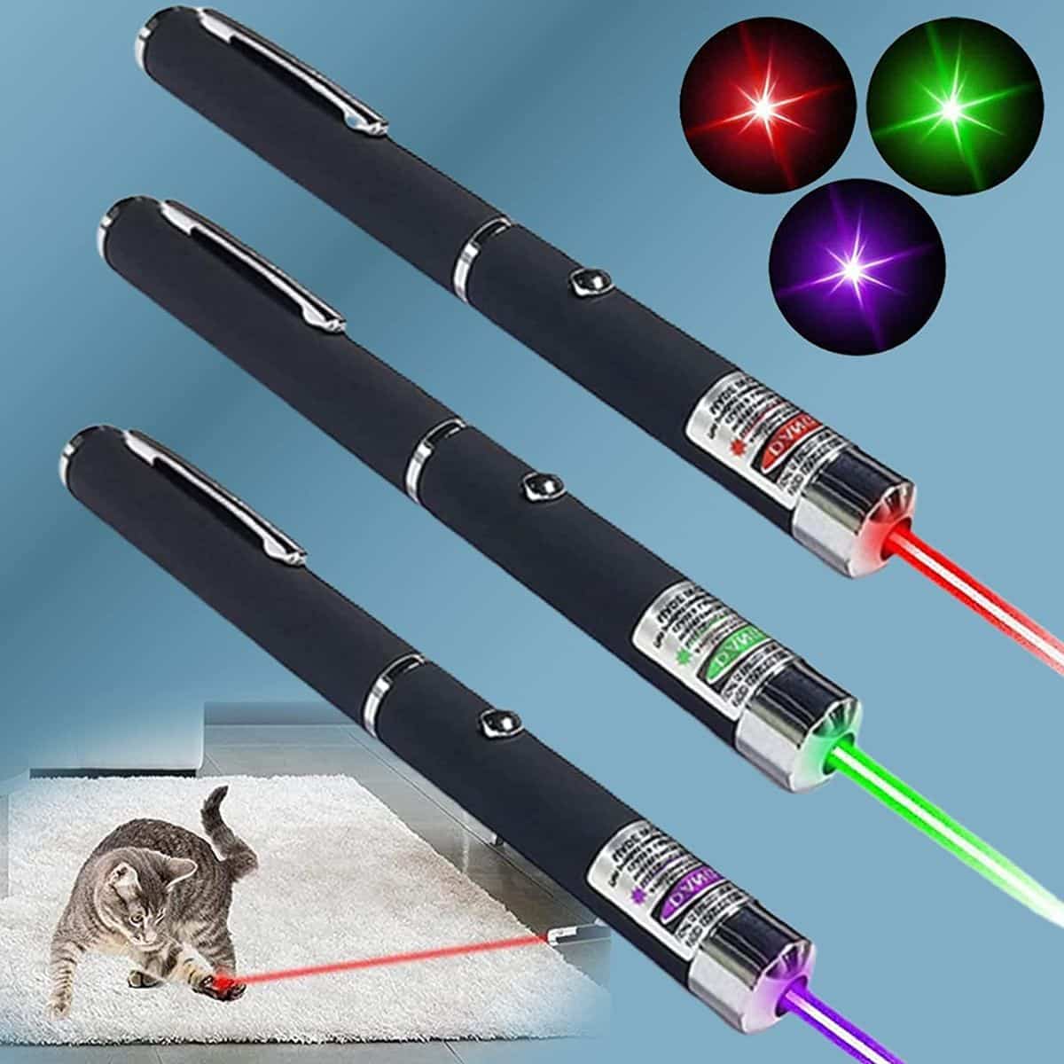 3-Pack Laser Pointer Cat Toy
