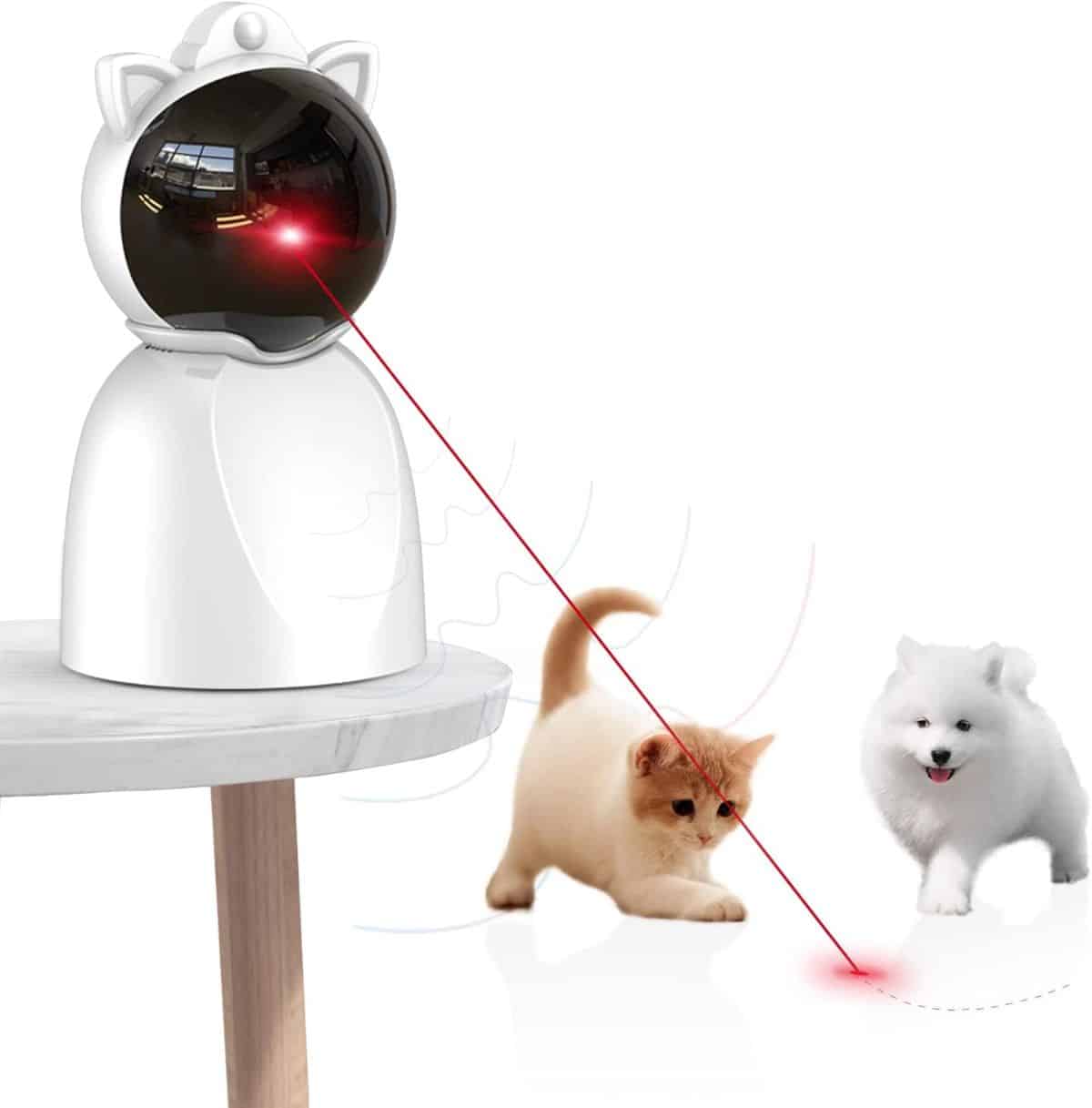 Rechargeable Motion Activated Cat Laser Toy