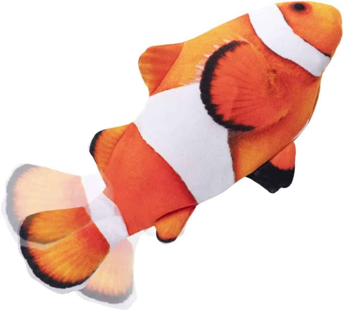 Flopping Fish cat toy.