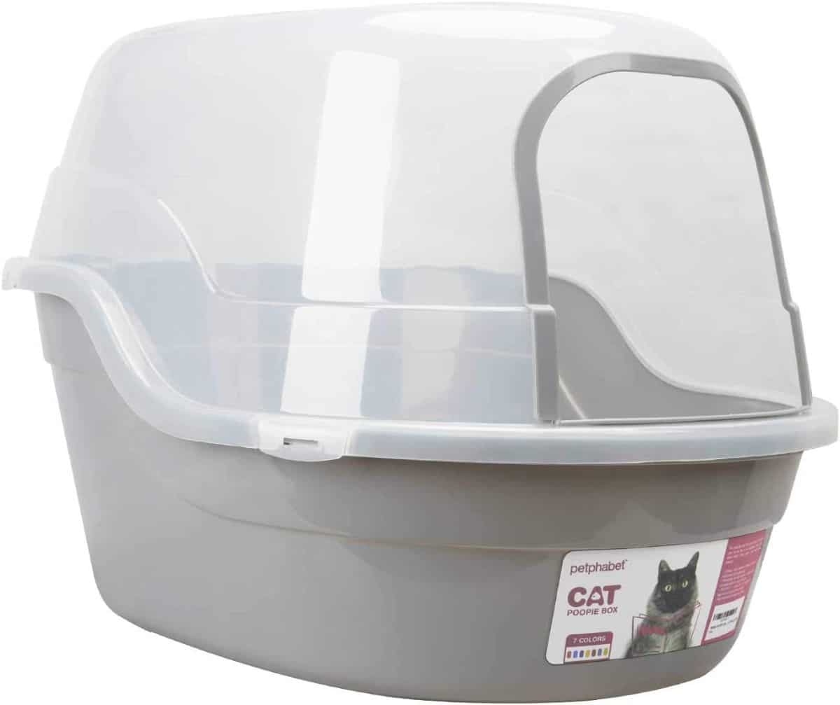 Petphabet Jumbo Hooded Litter Box