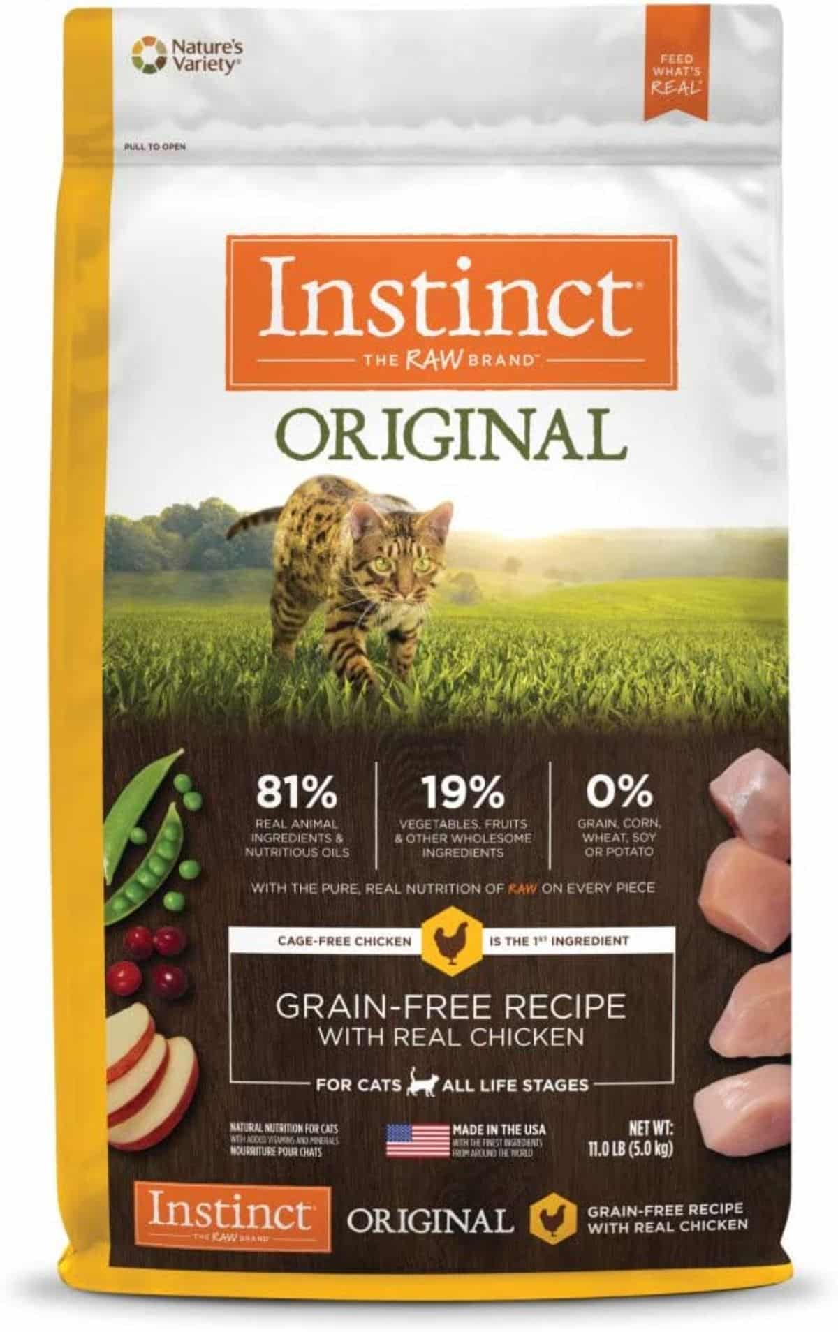 Instinct Original Grain Free Recipe with Real Chicken Natural Dry Cat Food