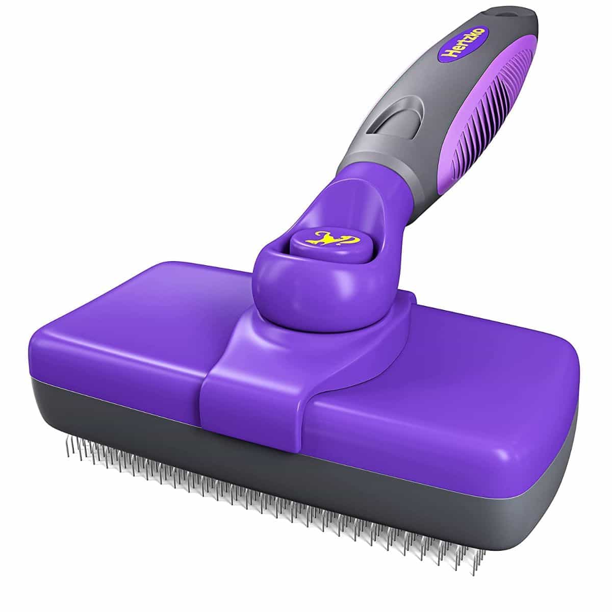 A Self-Cleaning Hair Brush