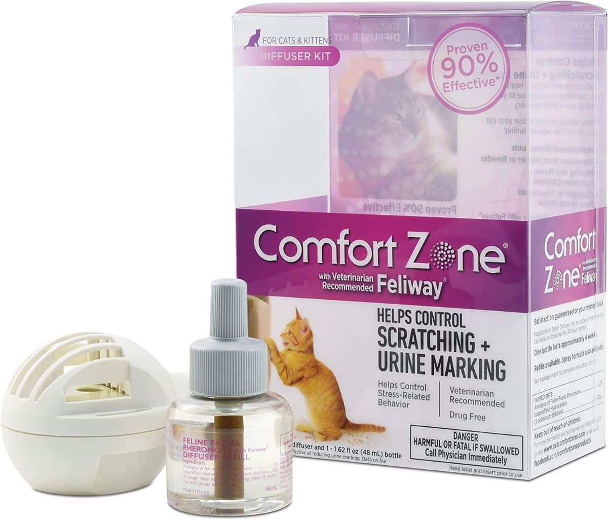 Comfort Zone Cat Calming Diffuser Kit